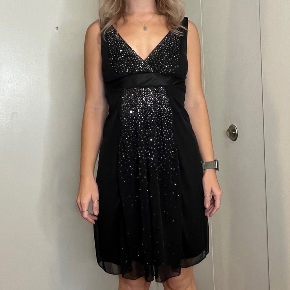 y2k vintage ruby rox mesh sparkle dress - Picture 3 of 10